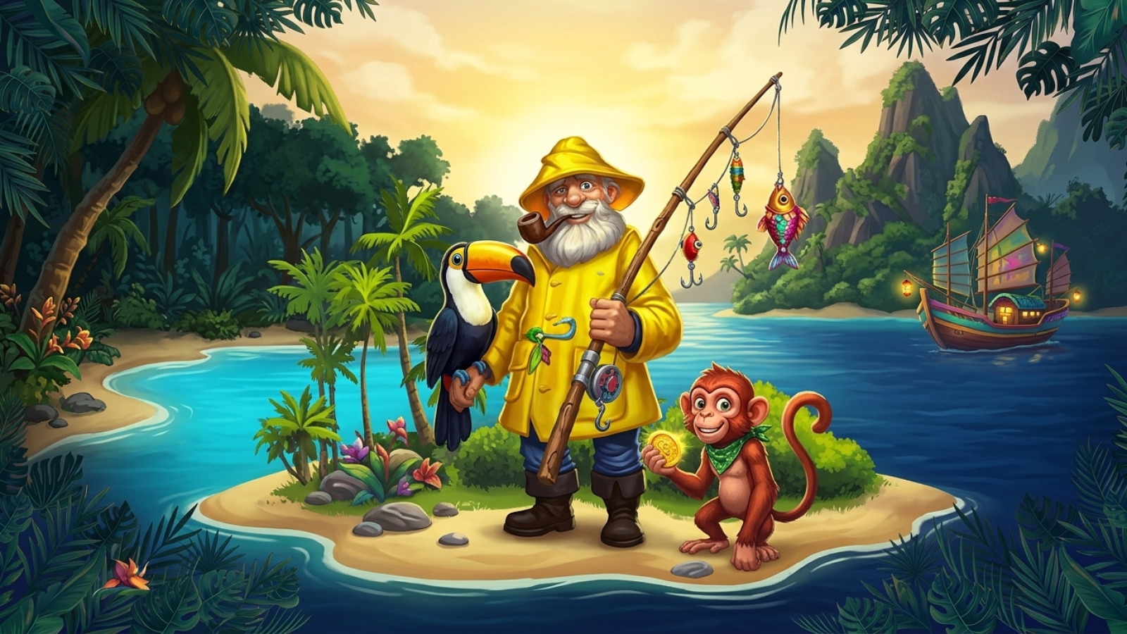 Gamblezen Casino: Illustrative Szene; Bewertung: 9.5/10; Lizenz: Curacao Gaming Control Board